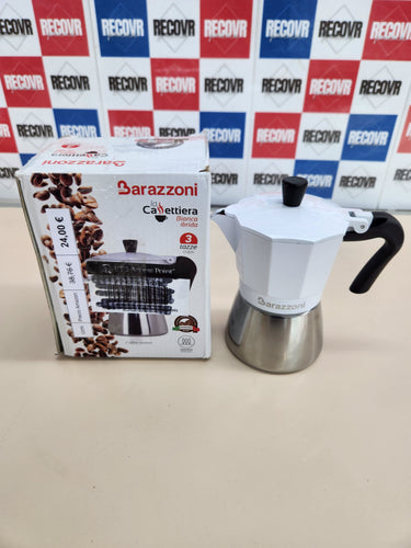 Cafetera 3 tazas, apta para todas las placas Barazzoni